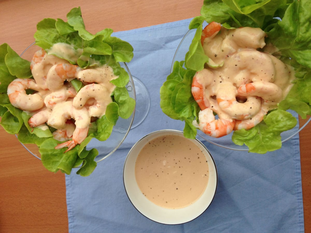 Cocktail piccante di gamberi