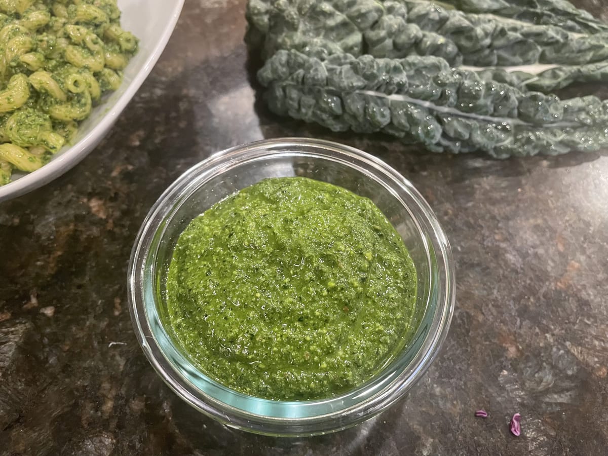 13 Dicembre - Pesto di cavolo nero