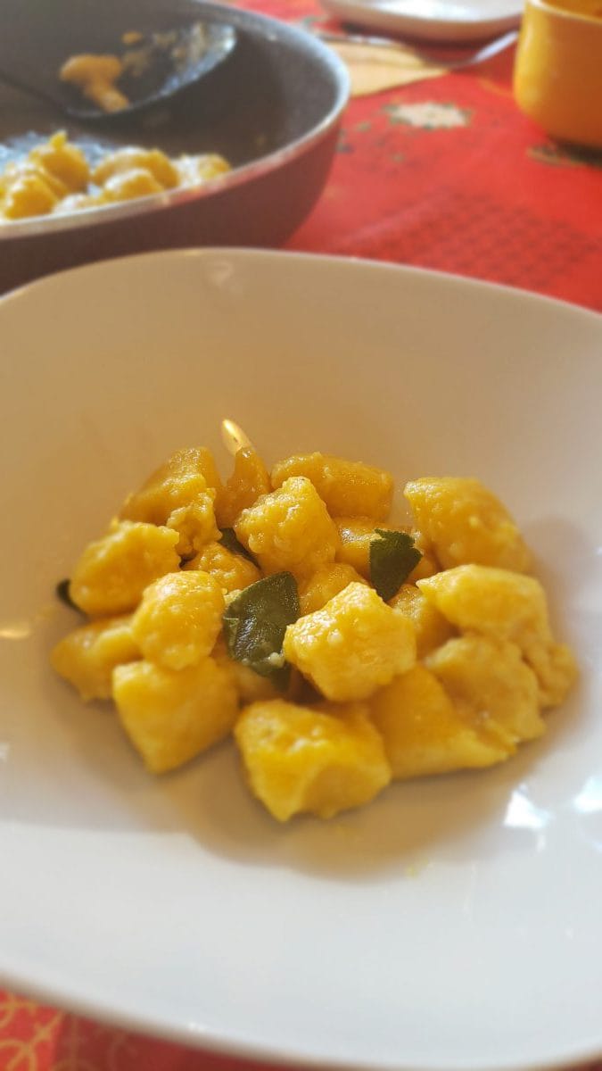 Butternut squash gnocchi for Thanksgiving!