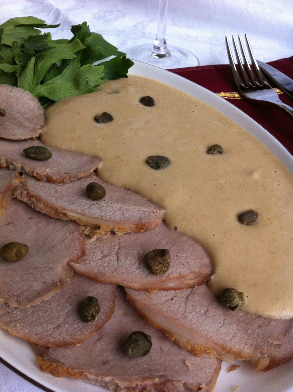 Vitello tonnato...alla vecchia maniera