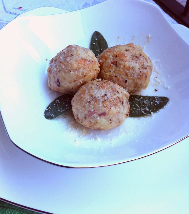 Canederli allo speck