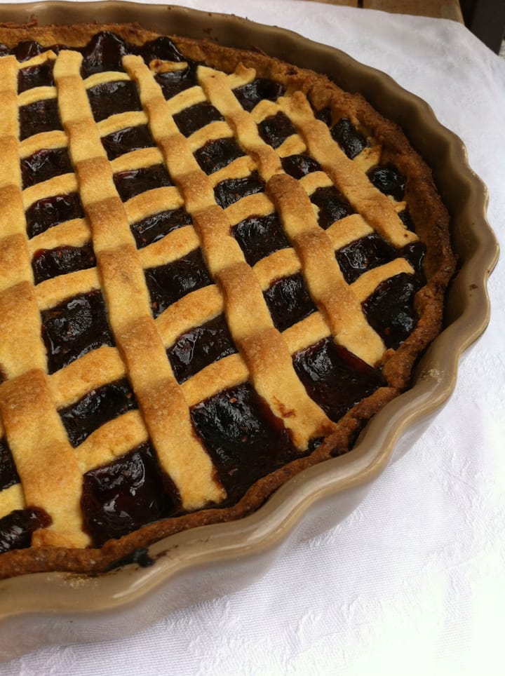 Crostata with raspberry jam ( English version)