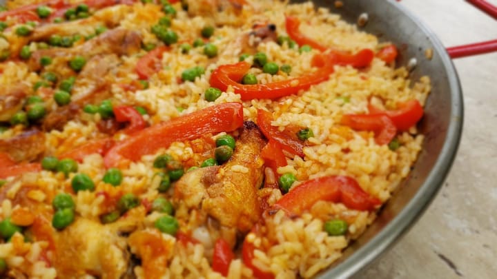 La paella di casa mia
