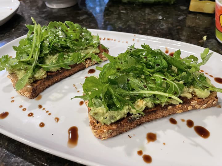 10 Dicembre - Sandwich di avocado e rucola
