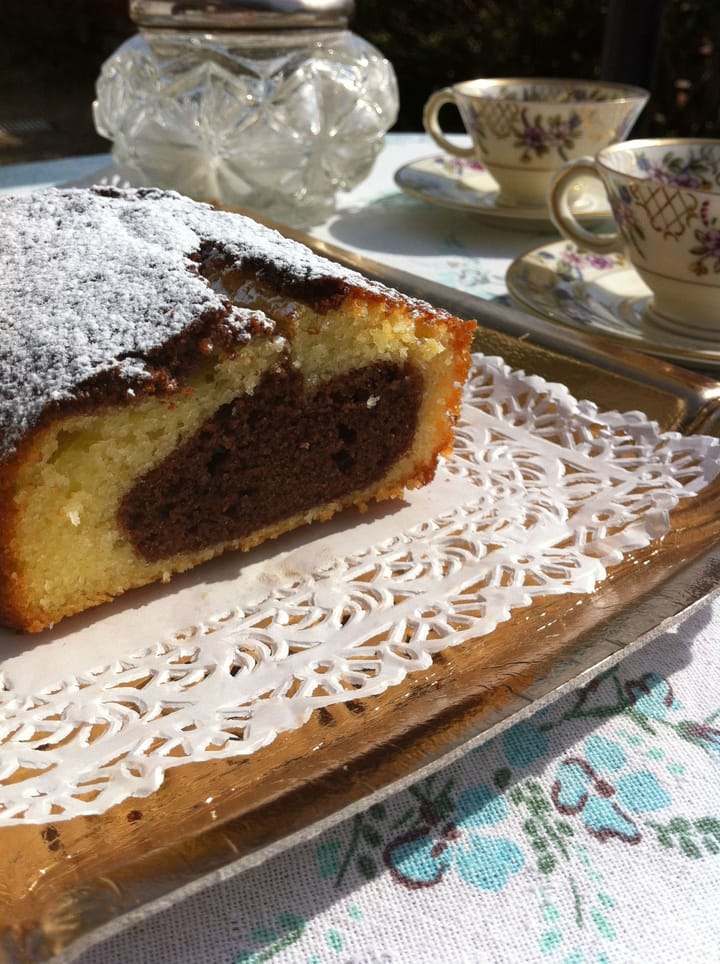 Plumcake vaniglia e cacao